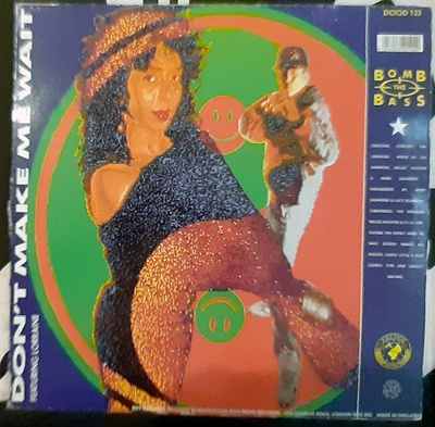 Bomb The Bass - Megablast / Don't Make Me Wait 12" - Vinyyli