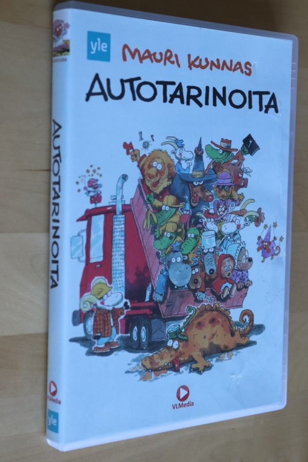 DVD Mauri Kunnas Autotarinoita ( YLE 1995 )