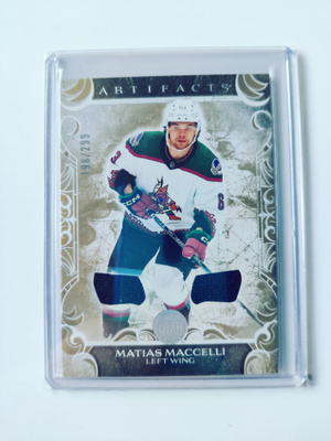 Matias Maccelli 24-25 Artifacts Gold Materials /299