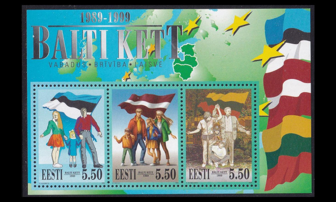 Eesti 350-2BL13 ** Baltian ketju 10v (1999)