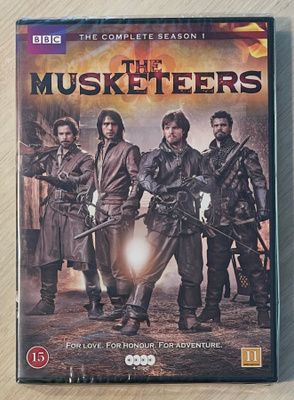Muskettisoturit (The Musketeers): Kausi 1 (2013) 4DVD (UUSI)