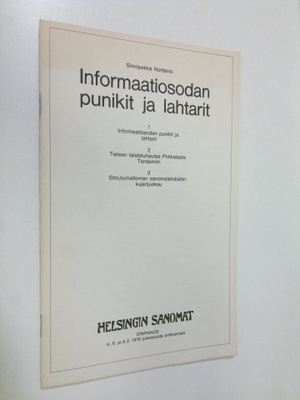 Simopekka Nortamo : Informaatiosodan punikit ja lahtarit ...