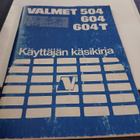 VALMET 504 604 604T KÄYTTÄJÄN KÄSIKIRJA - pikkukuva 1
