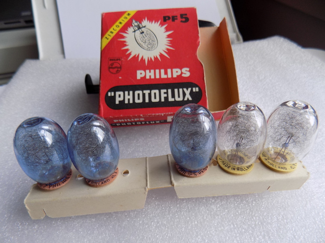 Philips Photoflux zirconium pf 5 valokuvaus vintage