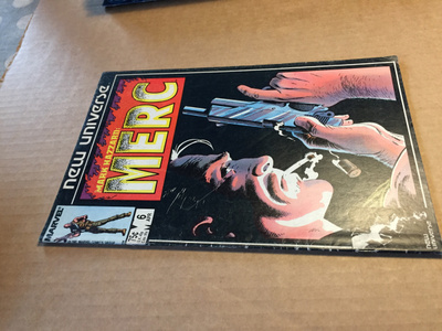 MARVEL NEW UNIVERSE MERC 6/1987 HYVÄ