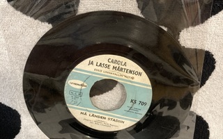Carola Ja Lasse Mårtenson – Mä Lähden Stadiin / Ei Ai 7"