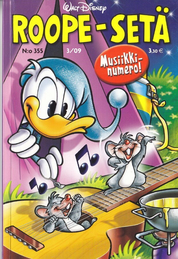 Roope-Setä N:o 355 (3/2009) Musiikkinumero!