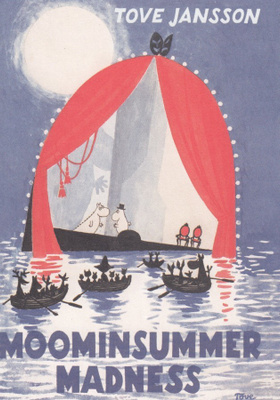 Muumit Vaarallinen juhannus (postikortti)