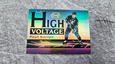 Paul Kariya 1996-97 Pinnacle Summit High Voltage /1500