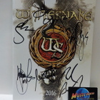 WHITESNAKE 2016 KIERTUEKIRJA NIMMAREILLA + - pikkukuva 1