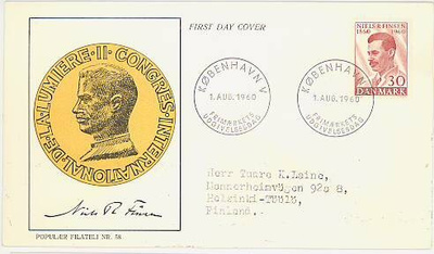 Tanska Mi 384 FDC