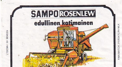 SOK . SAMPO , Rosenlew, Edullinen kotimainen .  s62