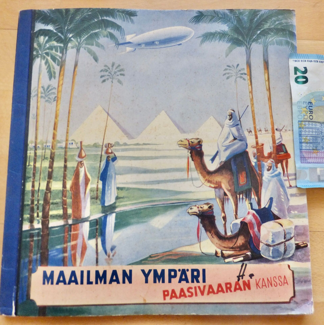 Keräilykuvakansio Maailman Ympäri Paasivaaran Kanssa 156 kuv