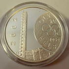 Hopeakolikko—10 euroa—Olympialaiset 1952 2003 juhlaraha - pikkukuva 2