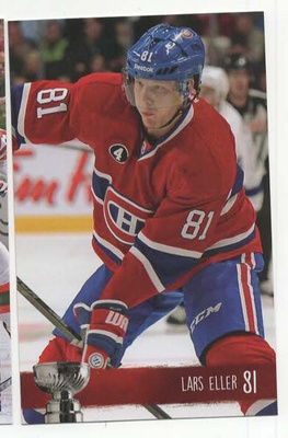 Lars Eller 14-15 Montreal Canadiens Team Issue Playoffs