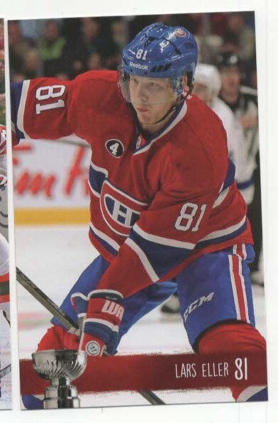 Lars Eller 14-15 Montreal Canadiens Team Issue Playoffs