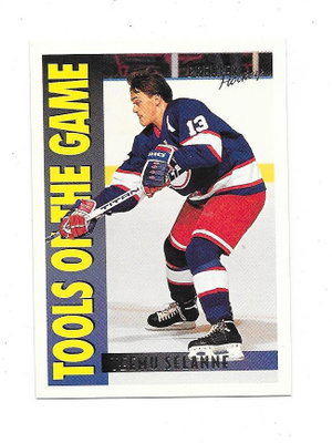 1994-95 Topps Premier #416 Teemu Selänne , Winnipeg Jets