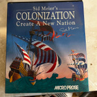 Sid Meier's Colonization, 1994, Big Box, cib, 3.5" - pikkukuva 1