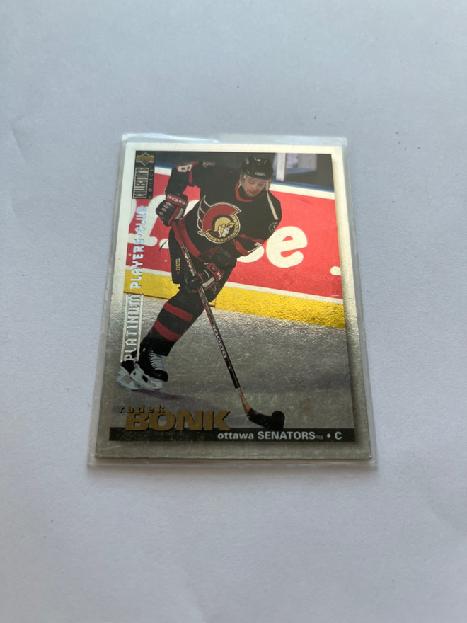 1995-96 UD Collector’s Choice Player's Club Platinum Bonk