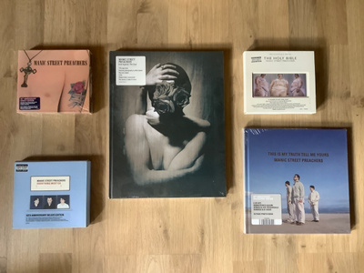 Manic Street Preachers: CD -levyt, erikoisversiot x 17