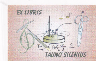 Ex Libris, Tauno Silenius ,  b678