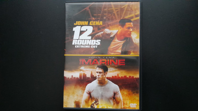 DVD: 12 Rounds + The Marine (John Cena 2009/2006)