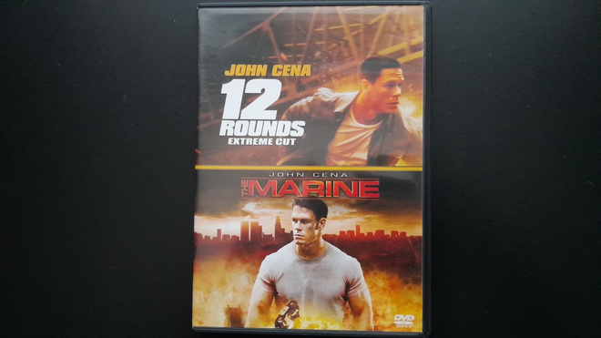 DVD: 12 Rounds + The Marine (John Cena 2009/2006)