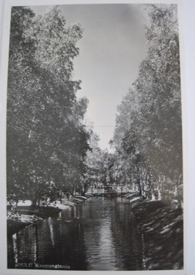 VANHA Postikortti Oulu 1954