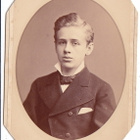 VANHA Kabinetti Valokuva Paroni Paul von Tornow 1870-l - pikkukuva 1