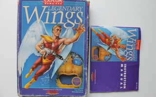 NES Legendary Wings (REV-A/USA) *kotelo + ohjeet*