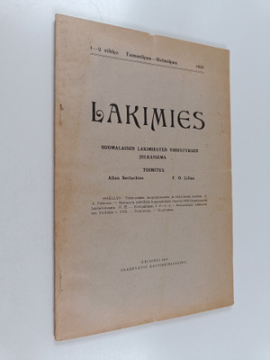 Lakimies 1-2 Vihko Tammikuu-Helmikuu 1916