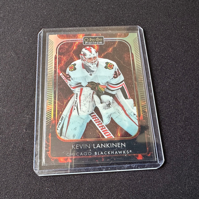 Upper Deck 21-22 Kevin Lankinen Hot Magma /499