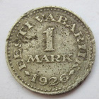 Viro Eesti Estonia 1 mark 1926 - pikkukuva 1