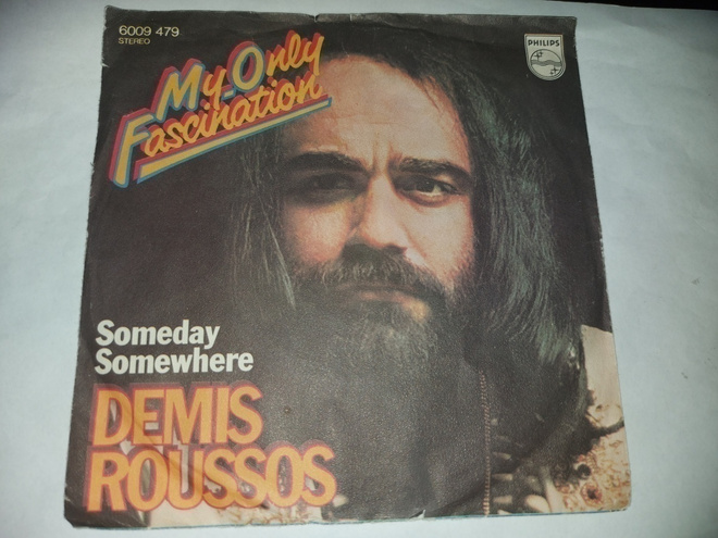 DEMIS ROUSSOS - MY ONLY FASCINATION 7 " Single