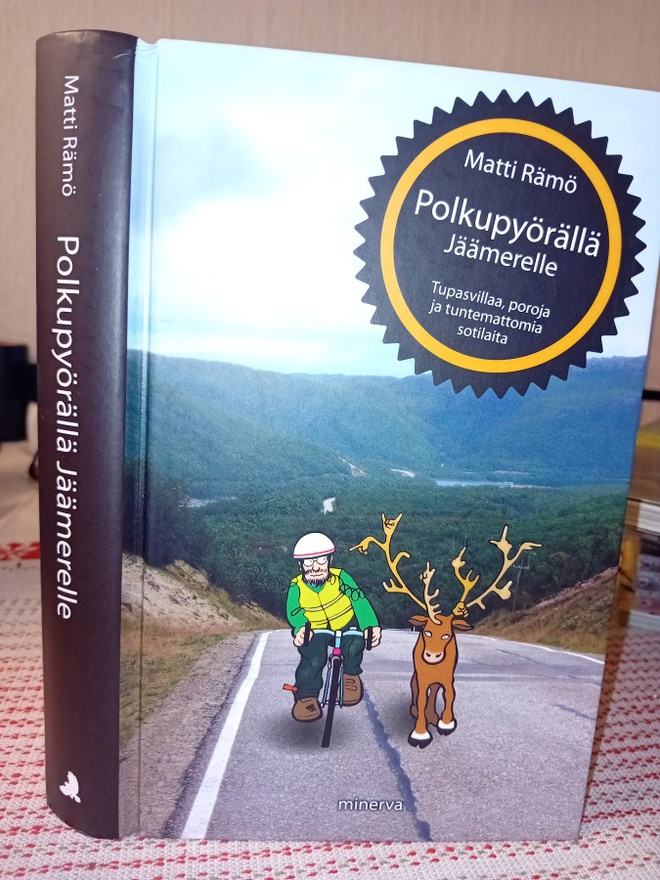 Rämö : Polkupyörällä Jäämerelle ( SIGNED  ) SIS POSTIKULU