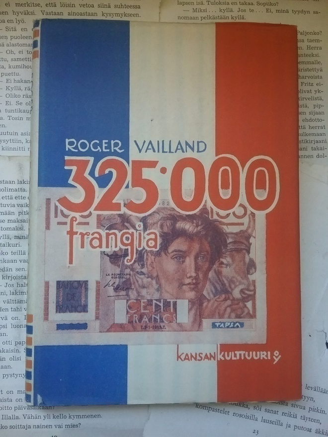 Roger Vailland - 325000 frangia (sid.)