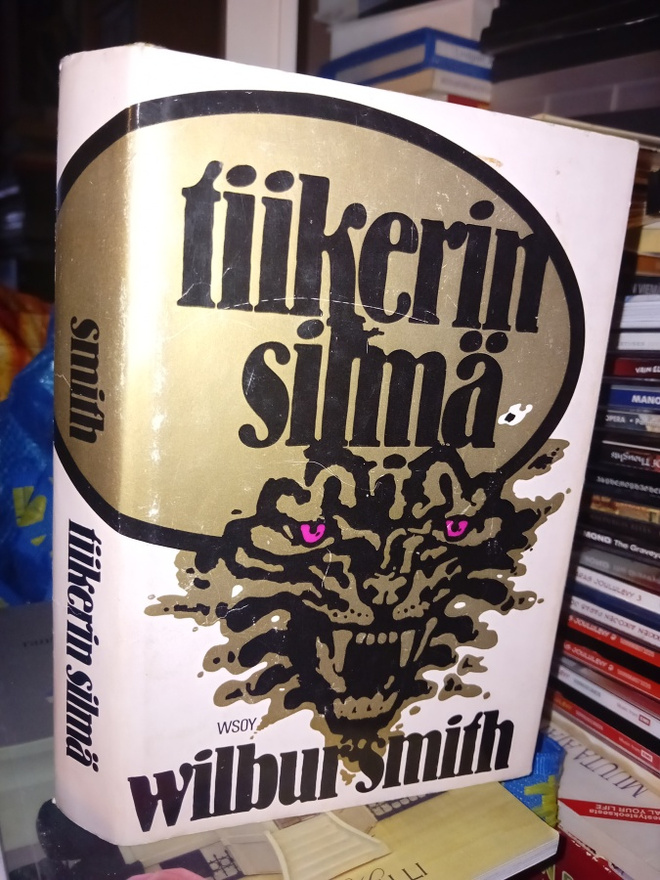 Wilbur Smith : Tiikerin silmä ( 1 p. 1979 ) Sis. postikulut