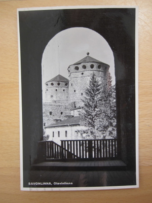 VANHA Postikortti Savonlinna 1950-luku