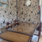 Barokkityylin ruokapöytä + 5 tuolia 450€ - pikkukuva 3