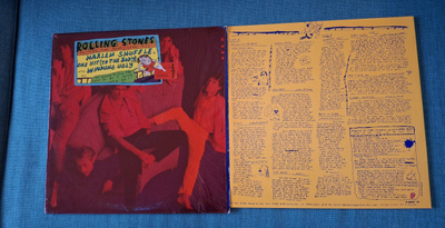 ROLLING STONES Dirty Work CBS 86321 1986 Europe