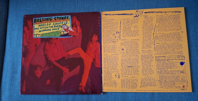 ROLLING STONES Dirty Work   CBS 86321 1986 Europe