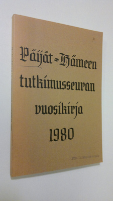 Päijät-Hämeen tutkimusseuran vuosikirja 1980