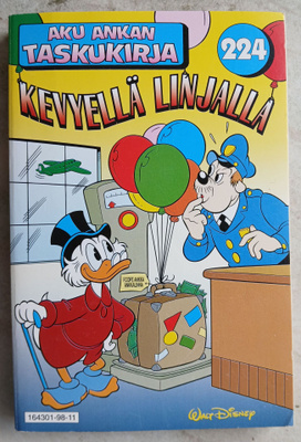 Aku Ankan taskukirja 224 , lukematon