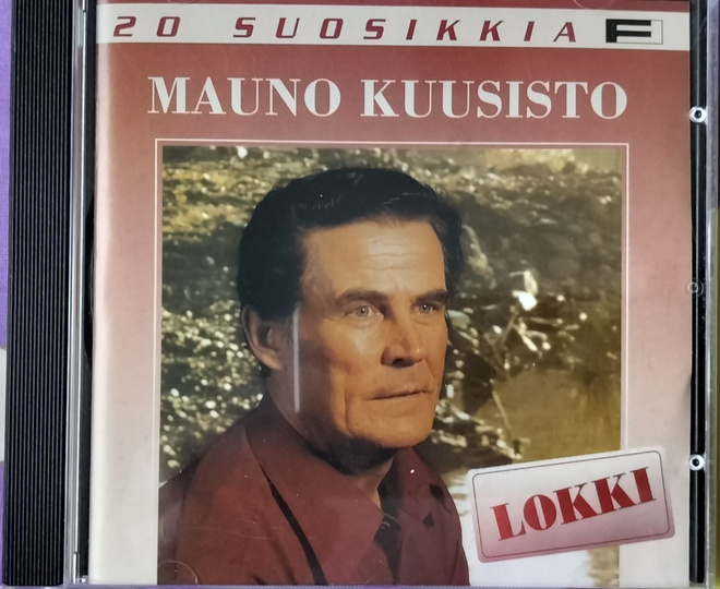 MAUNO KUUSISTO-LOKKI-20 Suosikkia-CD, v.1995 FAZER RECORDS