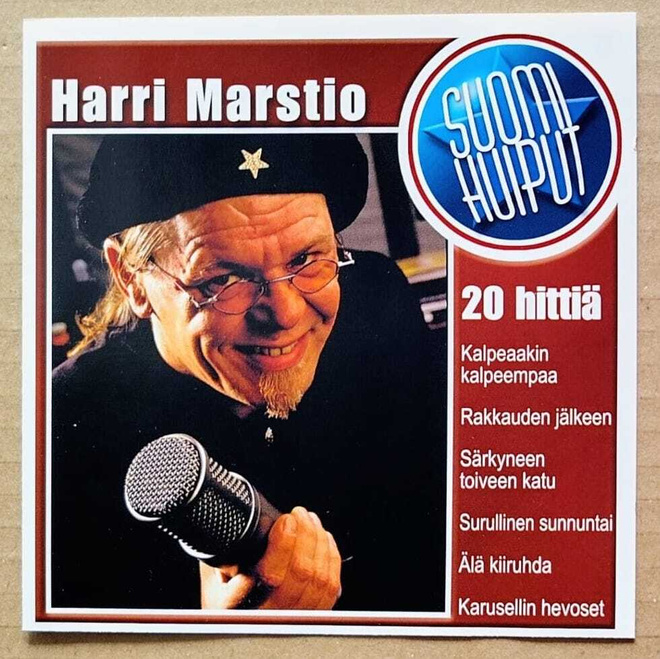 HARRI MARSTIO: Suomi Huiput - 20 Hittiä – Capitol CD 2003