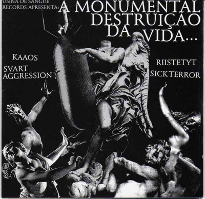 KAAOS / RIISTETYT / SICK TERROR / SVART AGGRESSION kok-2001-