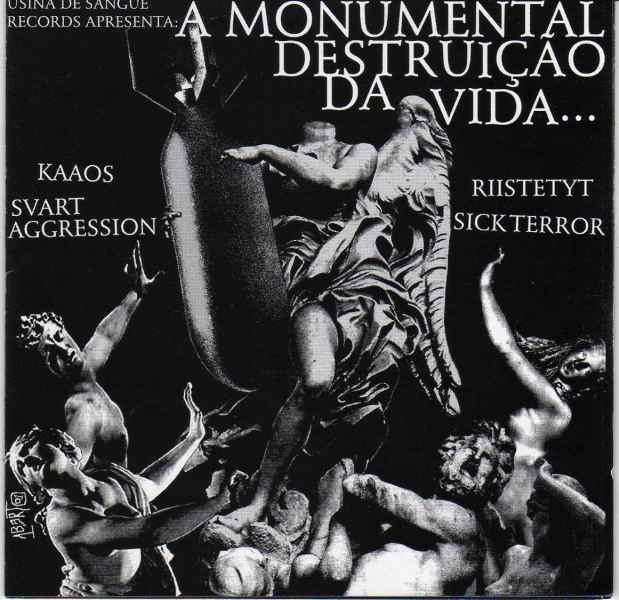 KAAOS / RIISTETYT / SICK TERROR / SVART AGGRESSION kok-2001-