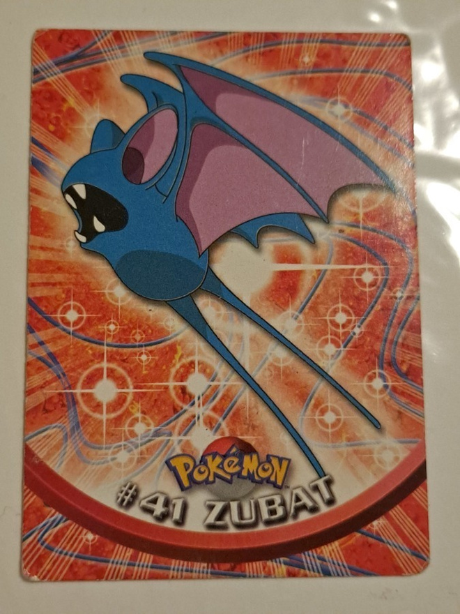 Pokemon Topps keräilykortti #41 Zubat