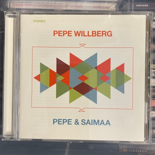 PEPE WILLBERG - Pepe & Saimaa cd (originaali)