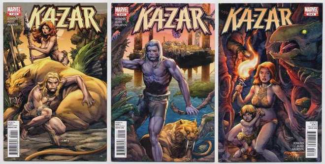 Ka-Zar  (Marvel; numerot 1-5 of 5; 2011)